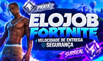 ELOJOB FORTNITE |Battle Royale |Reload |Boxfight| DO BRONZE AO SURREAL! PROMOÇÃO