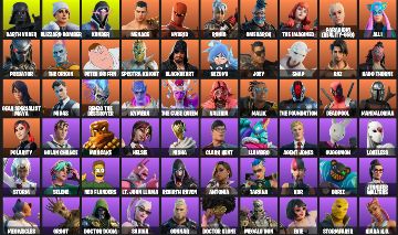 CONTA FORTNITE - 174 SKINS | Darth Vader, Midas, Deadpool, Spider-Man, DeadPool