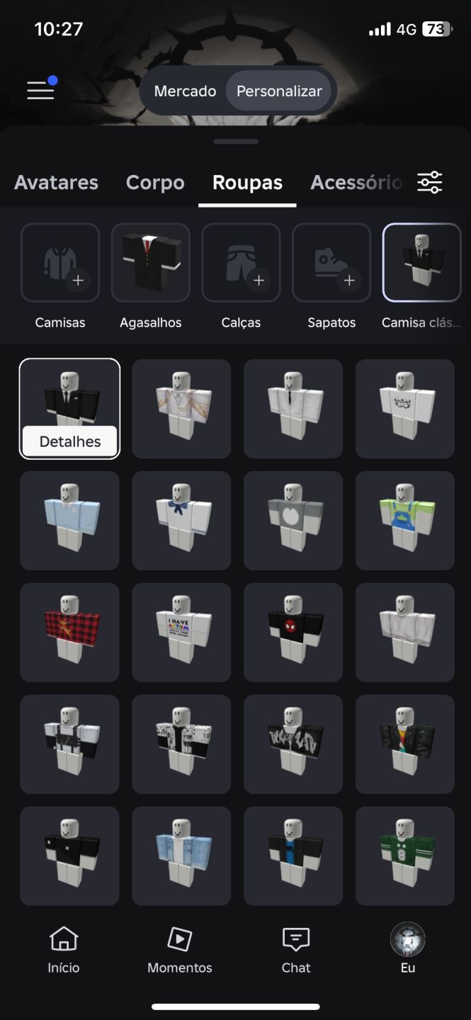 Conta No Roblox. Várias skins e passes