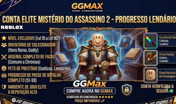 MM2 CONTA ELITE (LVL 10-90) INVENTÁRIO CHROMA & GODLY FULL ACESSO