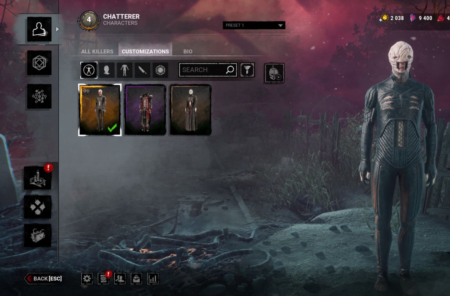 Conta dead by daylight 2021 rara