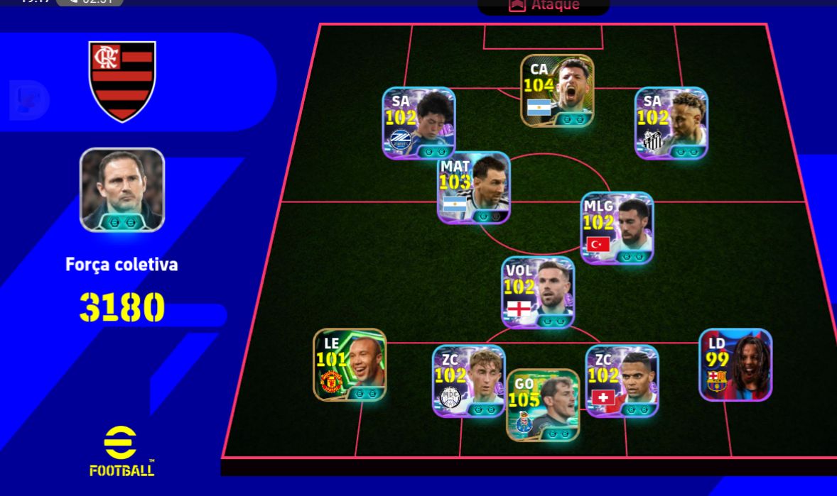 Conta de efootball