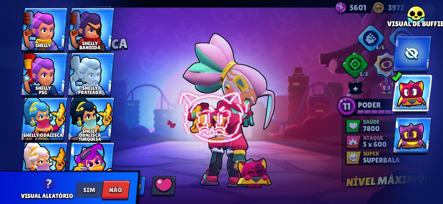 CONTA BRAWL STARS 2019 57.742 TROFÉUS 107 BRAWLERS E 581 SKINS RARAS