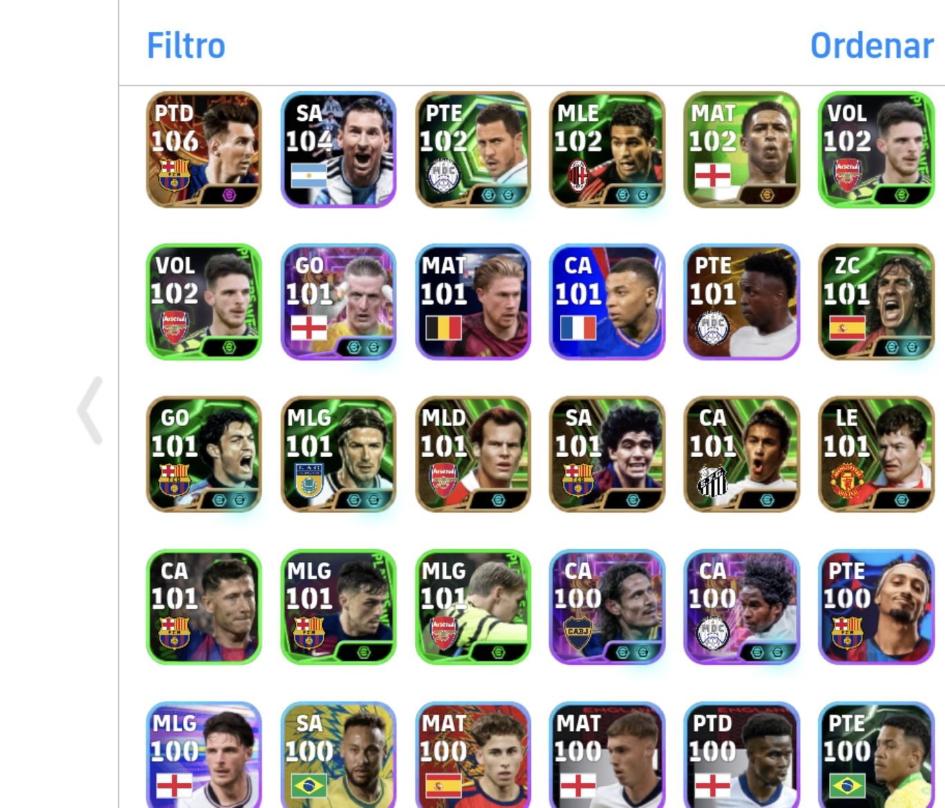 [iOS] EFOOTBALL 3203+ FORÇA COLETIVA |MESSI108|BRUXO104|KAHN 104|KONAMI ID LIVRE
