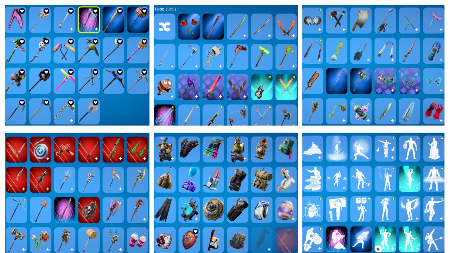413 skins raras S1 Travis Scott Fundador STW Apple Camp Guerreira Mundial