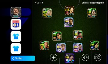 Conta Efootboll Com ibra 110 e muito mais cartas