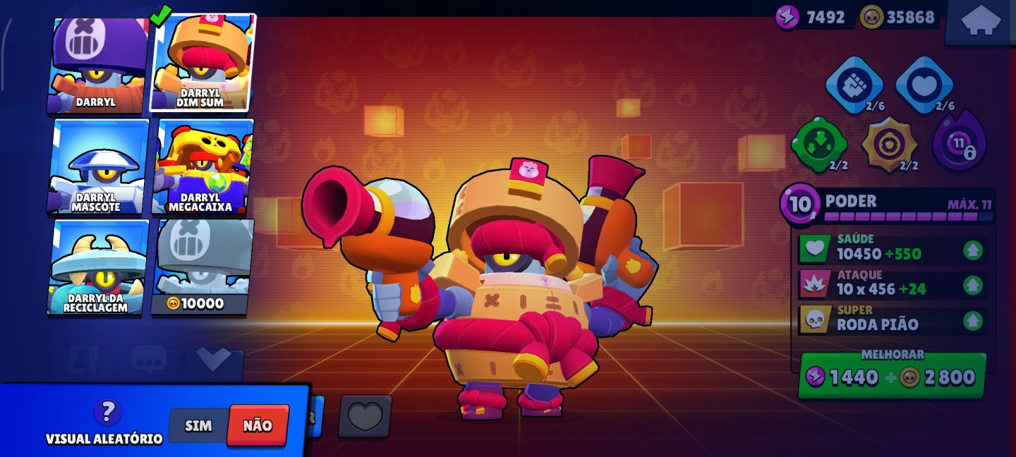 Conta Brawl Stars de 2019 | 107/108 Brawlers | Valor Negociável