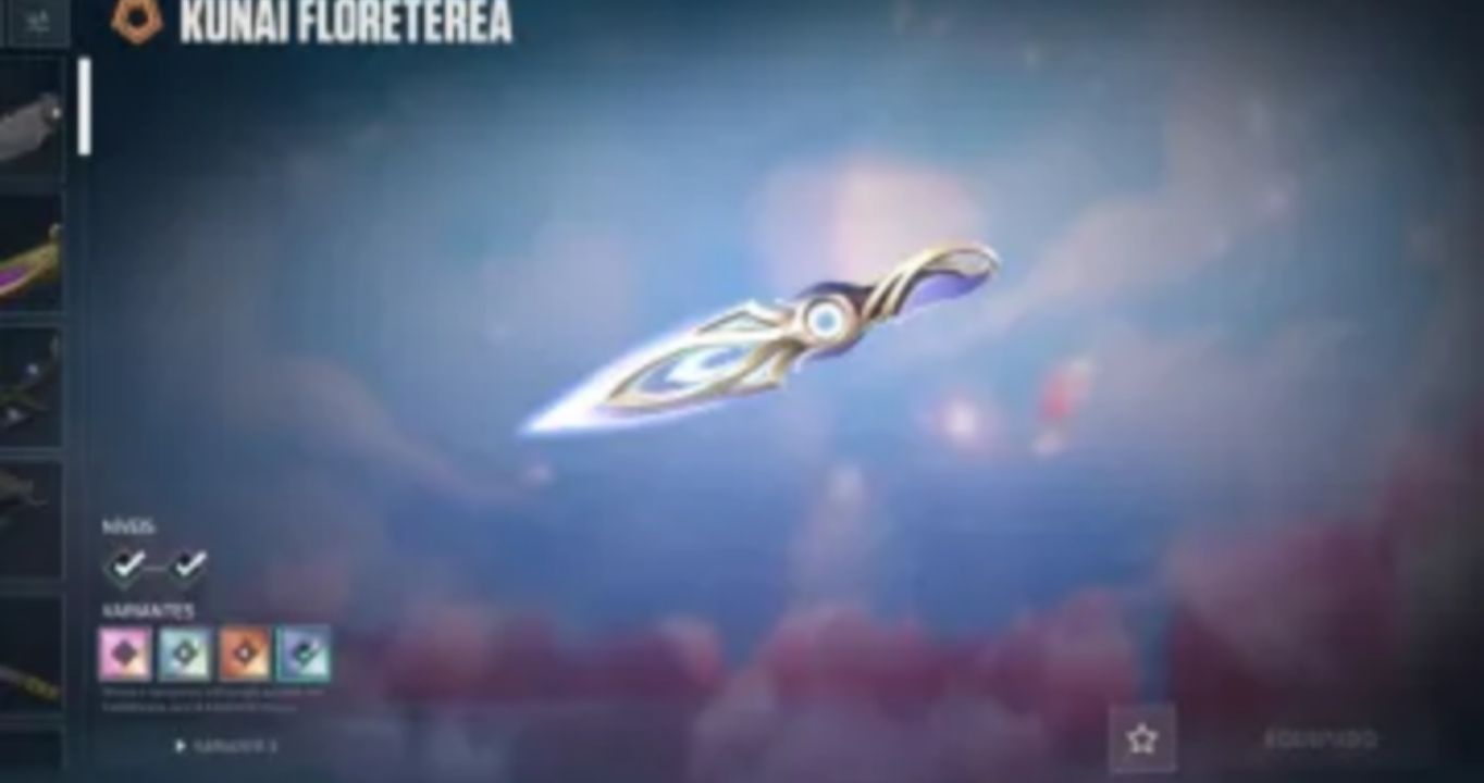 Kunai Floretéria | Vandal Lúgubre | Bucky Relâmpago | Conta Valorant Full Acesso