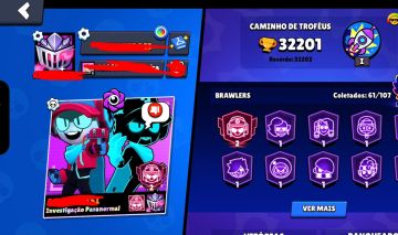 CONTA DE BRAWL STARS 32K DE TROFEUS | 61 BRAWLERS