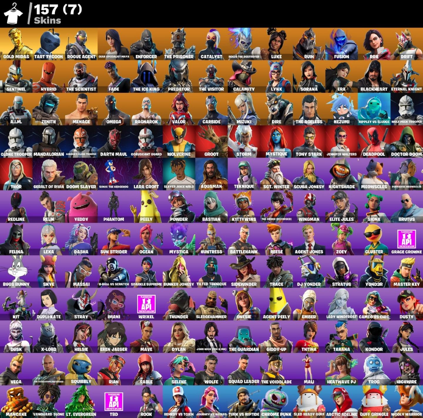 Conta de Fortnite com 157 Skins | Deadpool | Promoção!