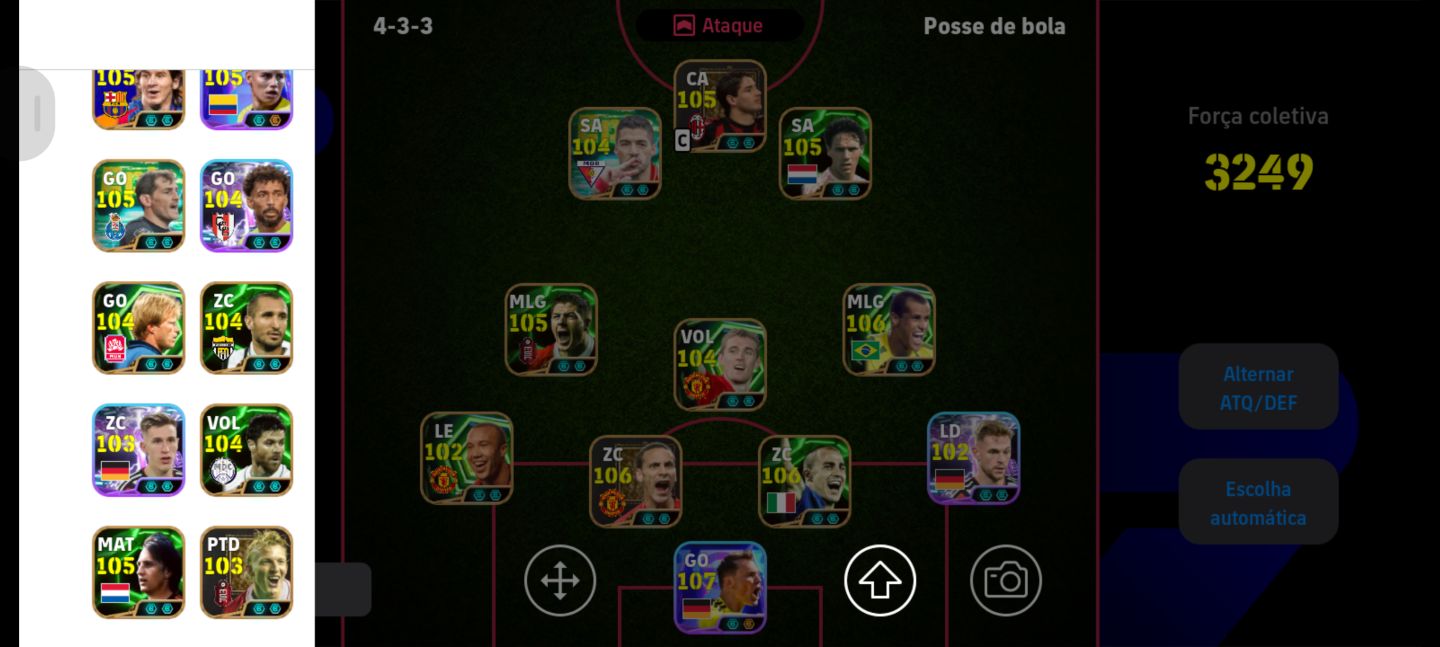 CONTA EFFOTBAL COM MUITOS PAGOS! PEGANDO 3255 + DE FORÇA MAXIMA