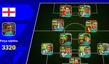 Conta full cheia de jogadores metas