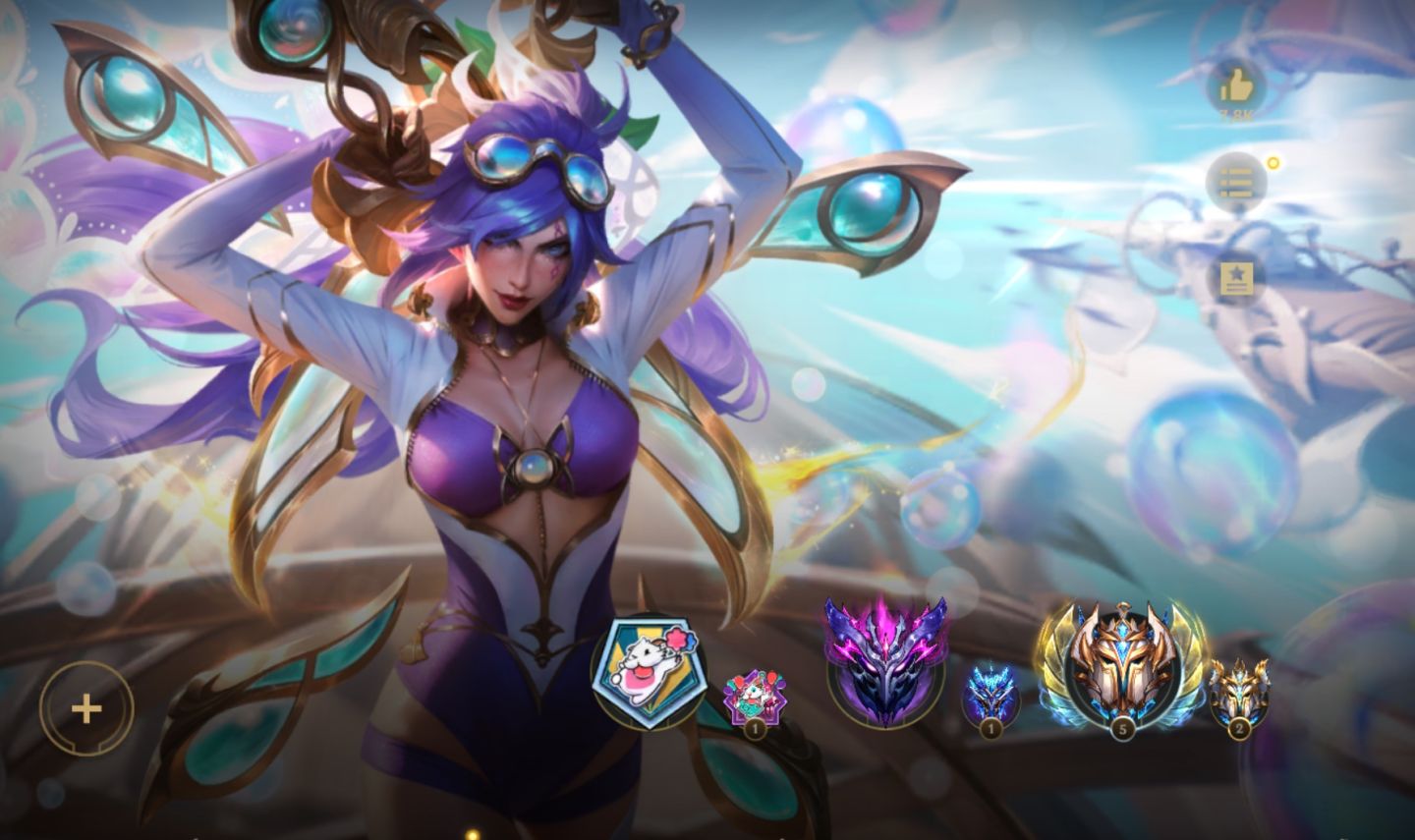 CONTA WILD RIFT 109 SKINS + RANKS EXCLUSIVOS