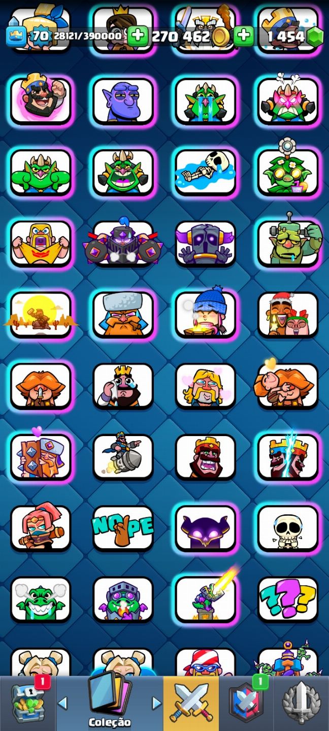 CONTA LEVEL 70 COM QUASE TODAS AS EVOS FULL LEVEL 14 E 15 OTIMA CONTA