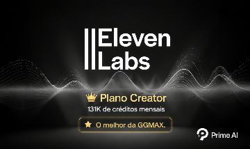 ELEVENLABS | CREATOR [30 DIAS+] | MELHOR PREÇO + 125.000K CRÉDITOS