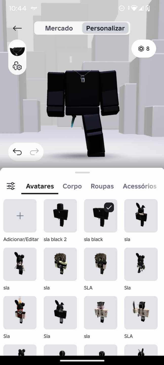 Conta com korblox e outros limiteds + 100k gastos
