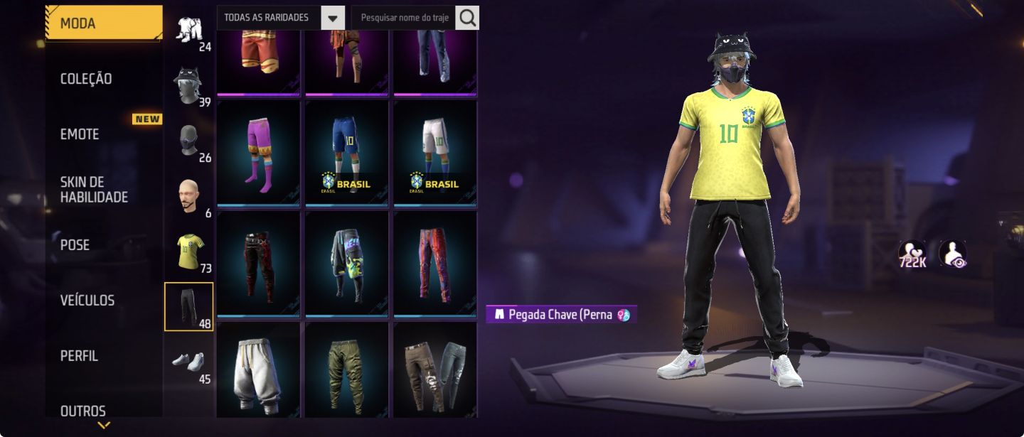 Conta Freefire (Passe do Sonho lapidado e muito mais)