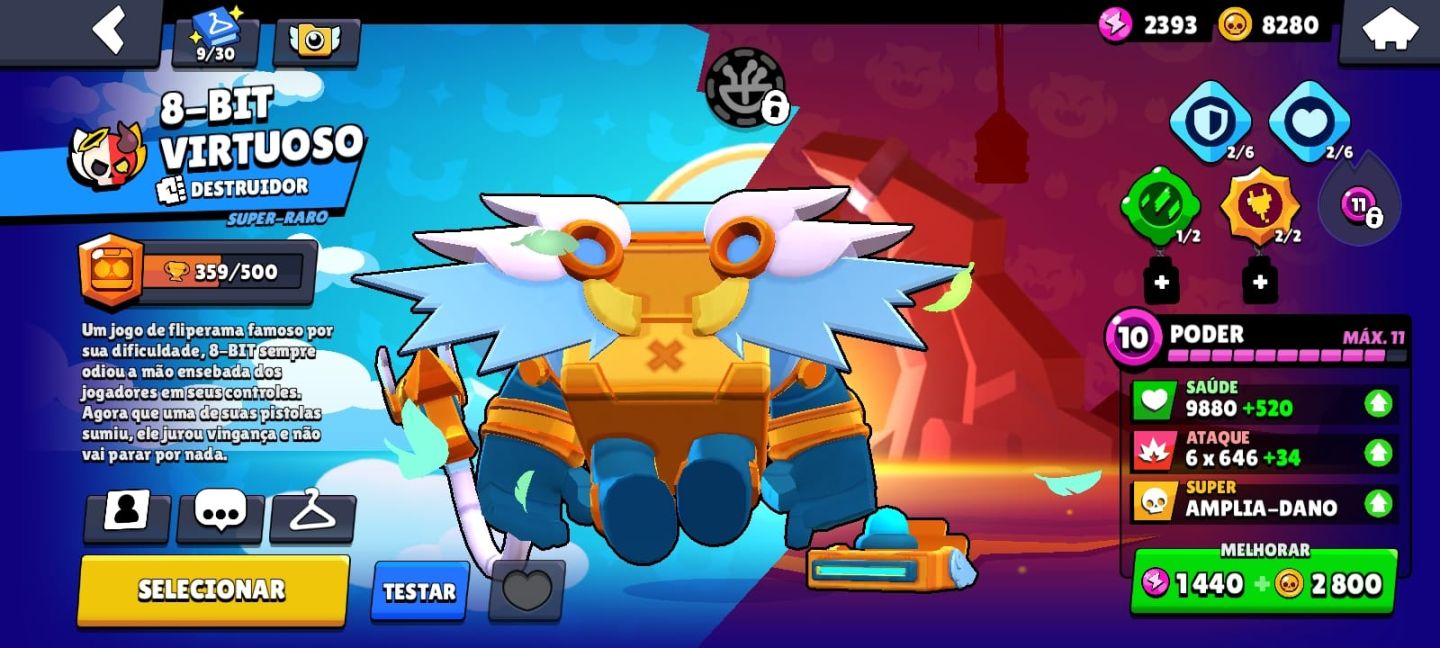 Conta brawl stars com passe raro