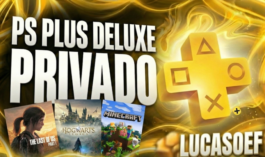 PS PLUS DELUXE 1 MÊS [MELHOR PREÇO DO SITE]
