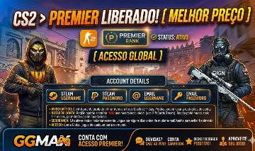 CS2 > PRIME ATIVO [ MELHOR PREÇO ]