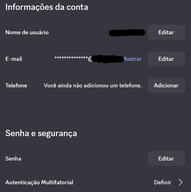 Conta Discord Antiga (2020) | Acesso Total (Full Acesso)