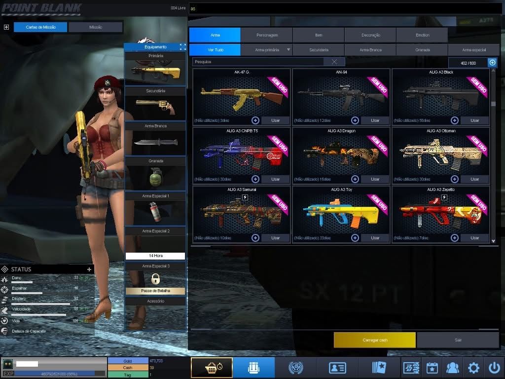 Conta Point Blank Tenente Coronel 5