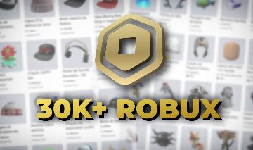 CONTA ROBLOX 30 MIL ROBUX INVESTIDOS! - Roblox - Robux - GGMAX