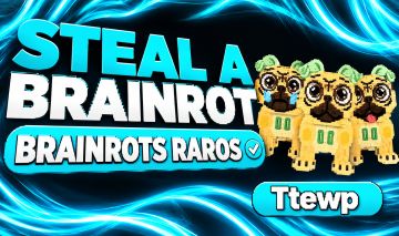 [MENOR PREÇO] STEAL A BRAINROT / BRAINROTS RAROS / CONTAS