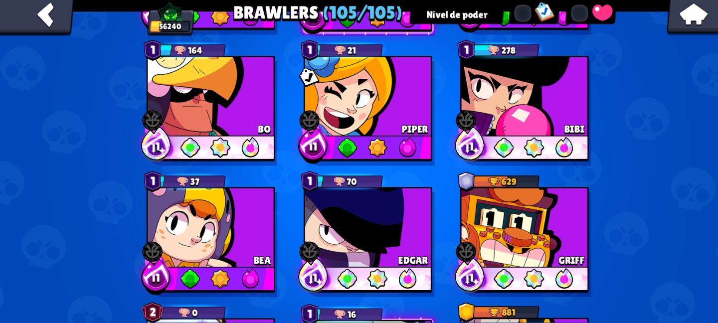 CONTA BRAWL STARS 56K+ DE 2021
