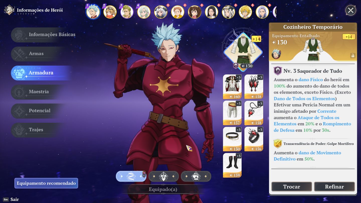 The Seven Deadly Sins Origin: Ban P10! | 150 Summons No Garantido | Pitch 51 |