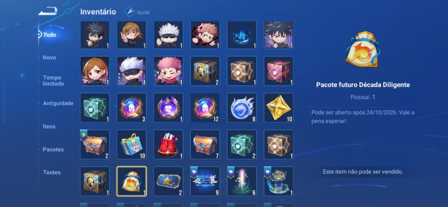 CONTA HONOR OF KINGS (HoK) 249 SKINS + CONTA ANTIGA DO LANÇAMENTO GLOBAL!