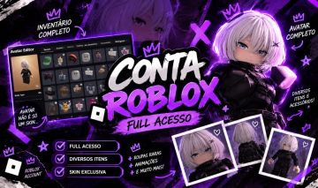 CONTA ROBLOX FEMININA | FULL ACESSO | AVATAR COMPLETO (NIKKE / LILIWEISS)