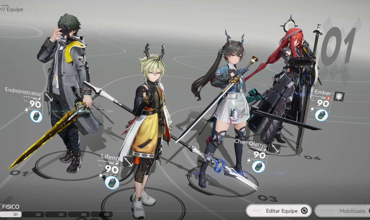 ARKNIGHTS ENDFIELD - CONTA ENDGAME LEVEL 60 - ROSSI, LAEVATAIN, ZHUANG E MAIS