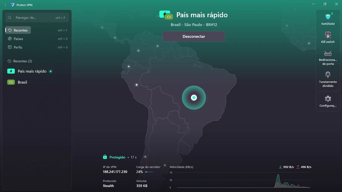 Proton Vpn UNLIMITED | 30 Dias (Mais Barato da Plataforma)