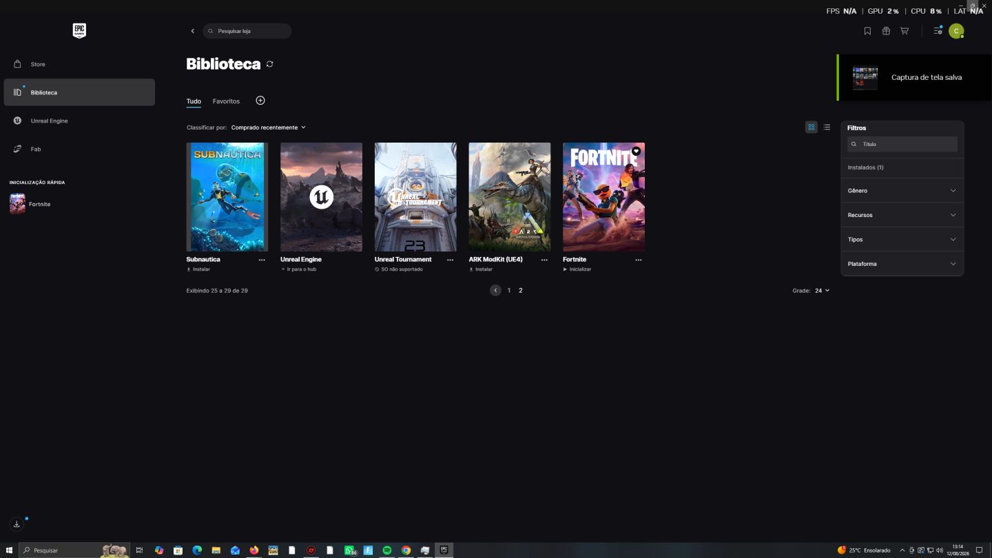 Conta Fortnite Rara 2017, Itens da Primeira Temporada, Único Dono.