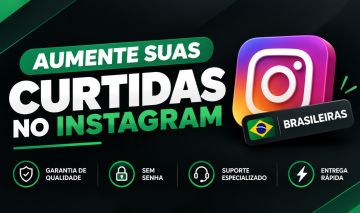 Curtidas Instagram Brasileiras (100% REAIS)