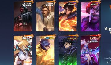 Conta top ML 537 skin Mega colecionador