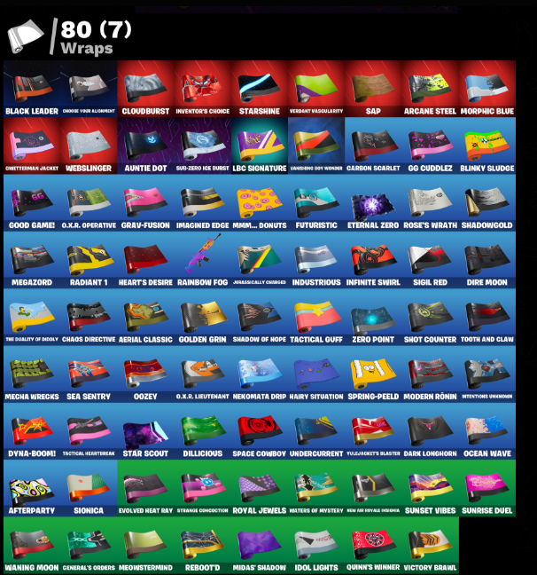 CONTA FORTNITE CRIADOR DA CONTA MUITAS SKINS + 1,5K VBUCKS