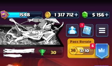 Conta Clash Royale 14000 Troféus