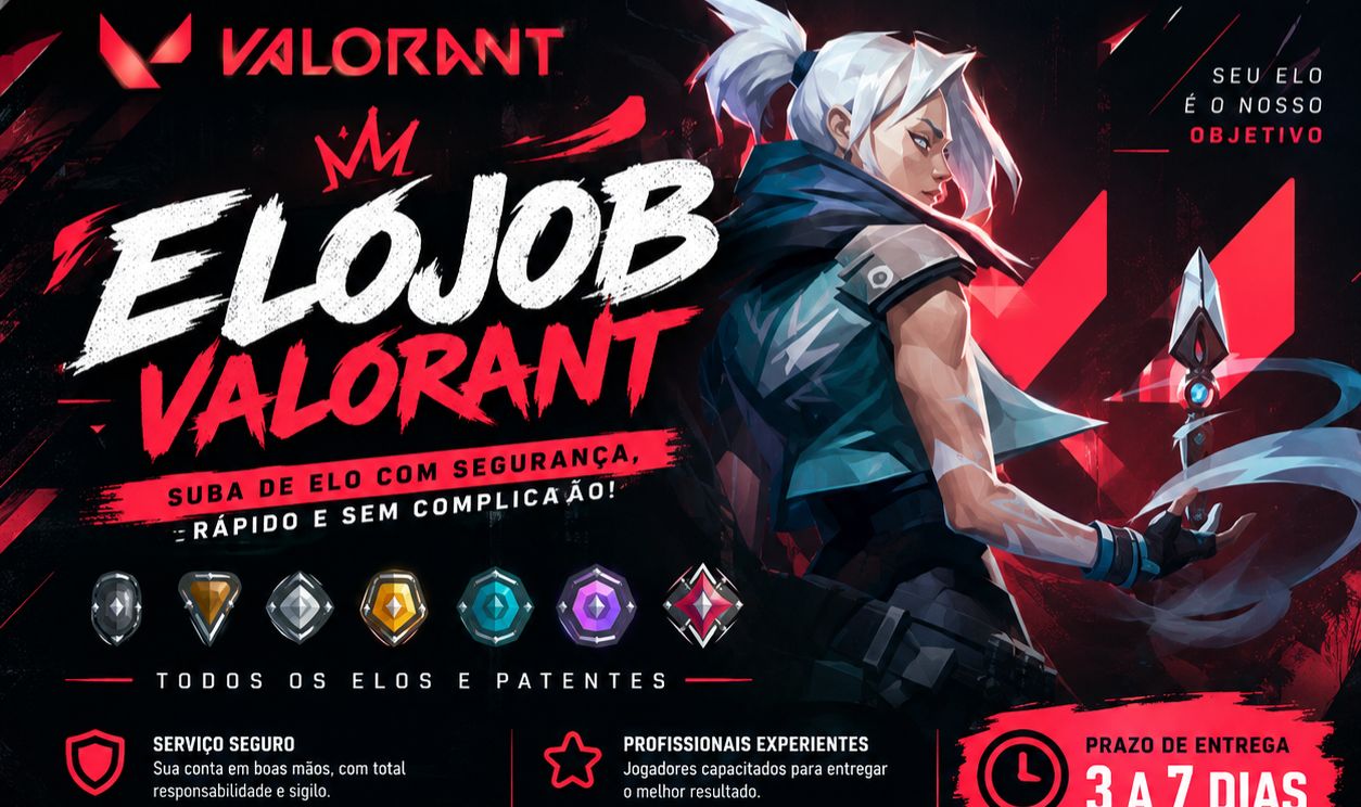 ELOJOB VALORANT | SUBA DE ELO COM SEGURANÇA