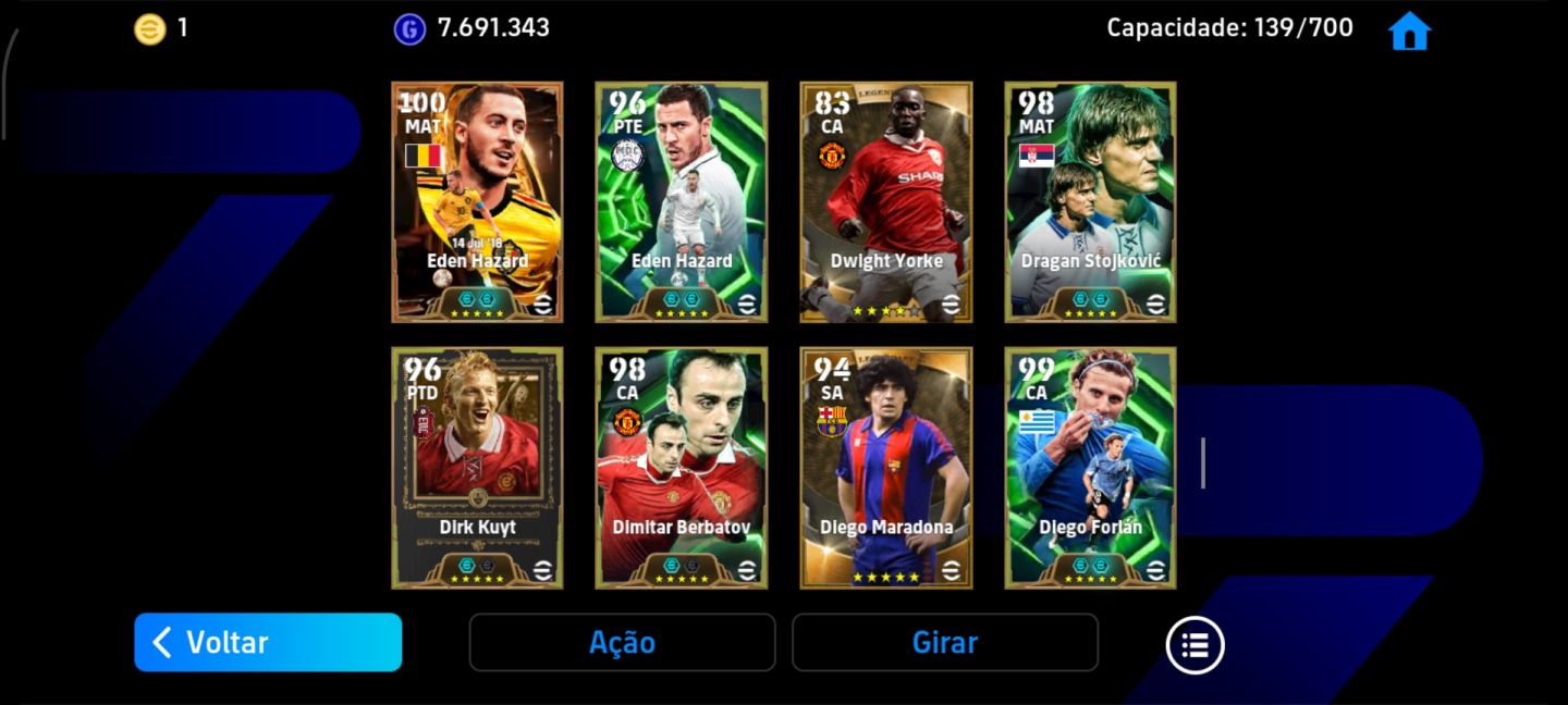 Conta efootball meta