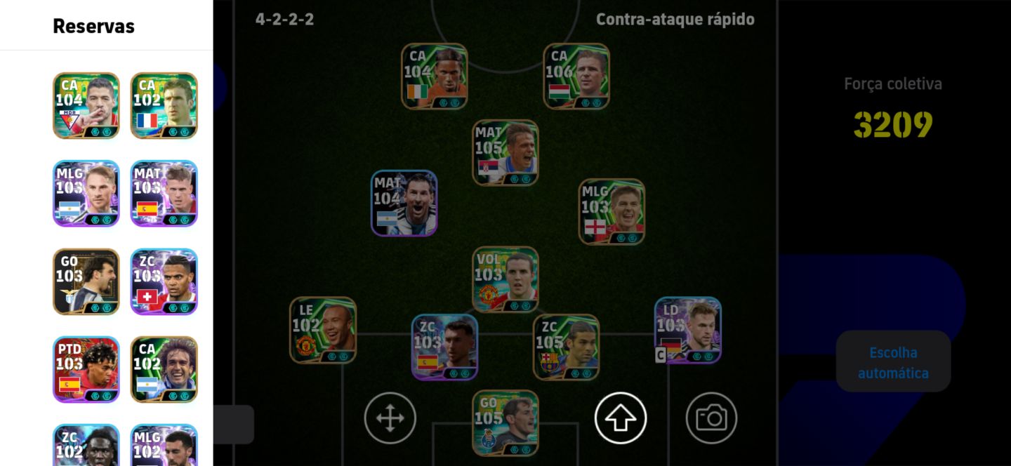 CONTA DE EFOOTBALL COMPLETINHA PRONTA PARA JOGAR
