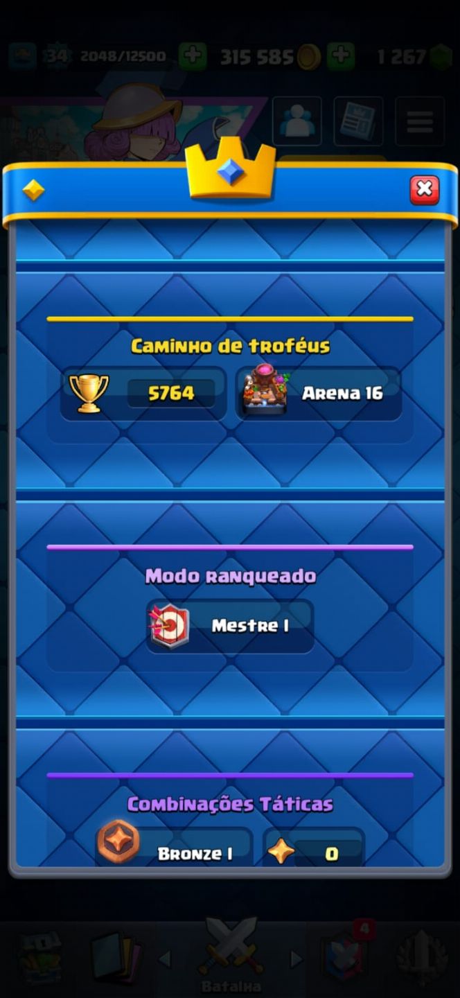 CONTA BRAWL STAR (RARA) 7 ANOS, CLASH ROYALE, CLASH OF CLANS ($-150) 400SKIN