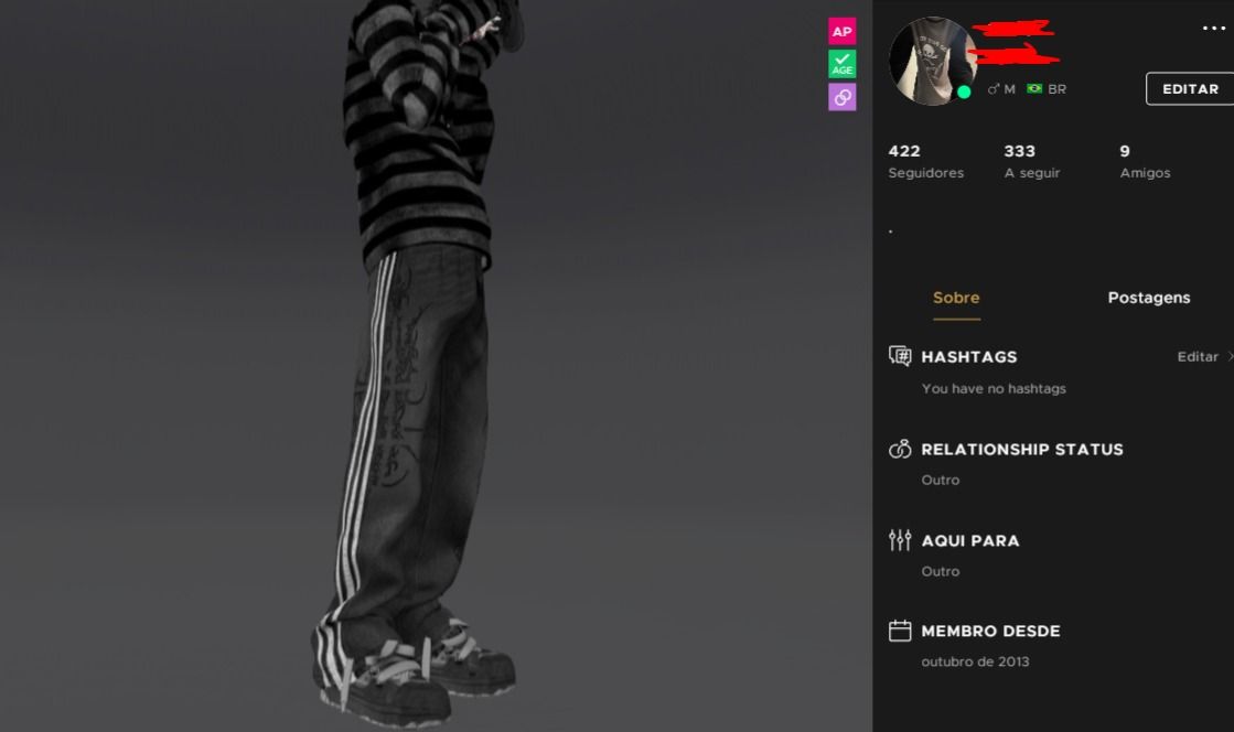 CONTA IMVU 2013/AP/AGE/MARRIAGE