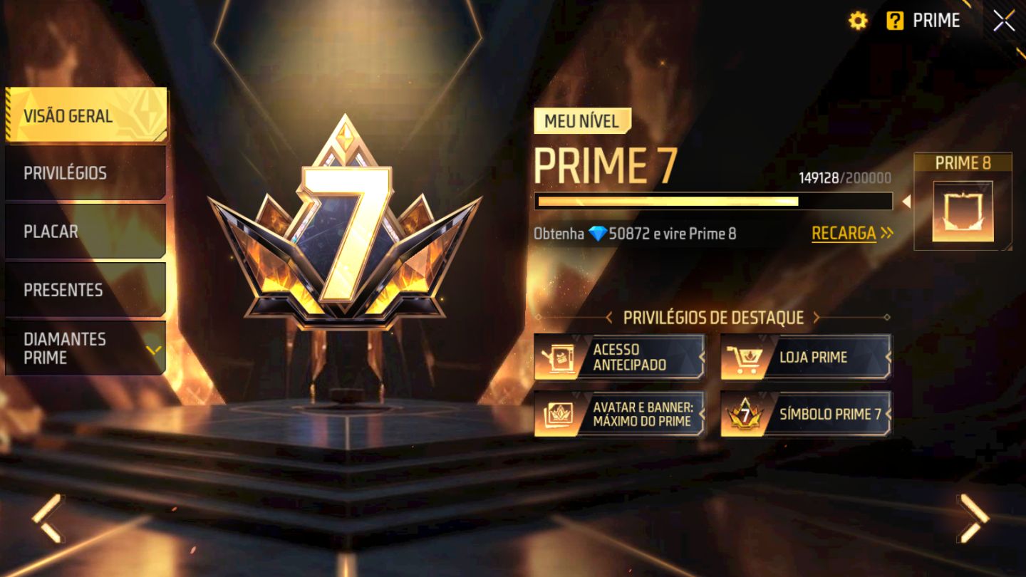PRIME 7 | 5 PUNHOS | 3 ARMAS EVOLUTIVAS | UMP ATT 2X VEL |ANGELICAL
