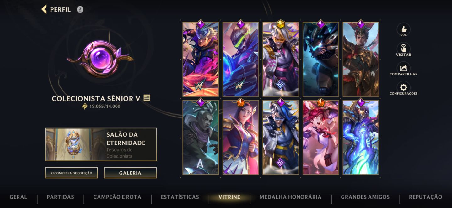 Conta Wild Rift Completa!! Muitas Skins