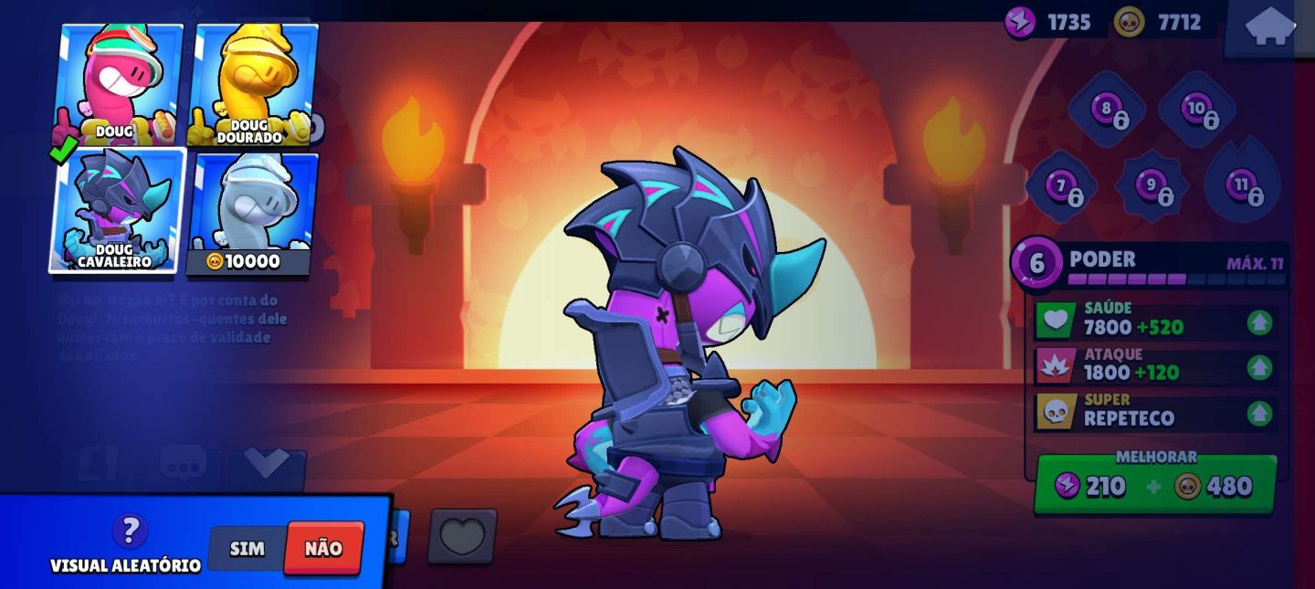 BRAWL STARS 75 BRAWLERS | NÍVEL 101 | 17.750 TROFÉUS | 9 LENDÁRIOS | 166 SKINS