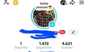 Conta TikTok Brasileira 1.472 Seguidores Reais + TikTok Shop Liberado