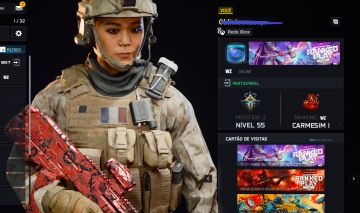 CONTA WARZONE/BO7 CARMESIM DA SEASON ATUAL + ARMAS METAS UPADAS