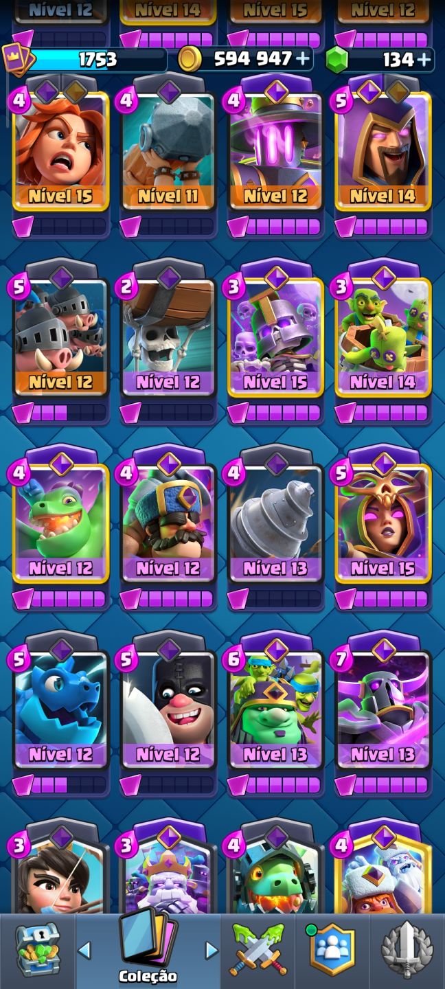Conta de Clash Royale | INFORMAÇÕES ABAIXO
